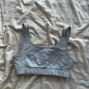 TNA - terry fleece bra top